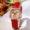 Relojes para Mujer, Tonel, Personalidad de Nicho Incrustado de Diamantes Retro Transmisión en Vivo, Relojes Populares de Lujo Ligero de Alto Valor, Entrega Mayorista Transfronteriza