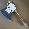 Accesorios de Arma de Halloween, Hacha Única de Eva y Juguete de Cabeza de Guadaña, Guadaña de Parca de Halloween