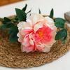 Flores de Peonía Artificiales Decorativas de Boda Transfronterizas, Flores Artificiales para Accesorios de Fotografía en Casa, Ramo de Flores Artificiales de Flor de Peonía
