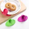 Dediles de Silicona Aislantes para Cocina, Guantes Engrosados Resistentes a Altas Temperaturas Anti-quemaduras, Pinzas para Platos de Horno de Microondas