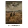 Pintura al óleo de animales retro con marco, bestseller de Amazon, arte de pared de lujo ligero estilo francés para sala de estar, dormitorio, comedor y entrada