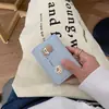 Billetera Pequeña Linda Estilo Coreano Colgante de Oso Billetera Corta Portatarjetas Dibujo Animado de una Pieza Billetera para Monedas de Alto Valor para Estudiantes Mujeres