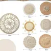 Conjunto de decoração de parede, Decoração de parede boêmia, Decoração de parede de palha, Enfeite pendente de palha de milho estilo ins para casa de hóspedes, Tecido à mão