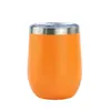 Amazon 12oz Caneca Casca de Ovo Porta-Ovo em Forma de U Aço Inoxidável 304 Copo de Água para Carro Taça Pequena de Vinho Tinto Copo Térmico