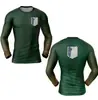 2025 Nueva Camiseta Estampada Digitalmente Impresa en 3D para Hombre Ajustada de Manga Corta Secado Rápido Top Deportivo para Fitness