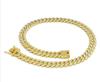 Popular Comercio Exterior Collar Cubano en Forma de Diamante de 13.8 mm Accesorios DIY Cadena Hip-Hop Hebilla Barba de Dragón Venta al Por Mayor al Contado