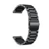 Adequado para Huawei Watch, Samsung, Apple S10, Xiaomi Aço Inoxidável Sólido Pulseira de Relógio Gt7 Três Elos Fecho Borboleta S11