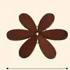 Alfombrilla Aislante Térmico para Árbol de Navidad, Alfombrilla de Madera Maciza para Mesa de Comedor, Alfombrilla Aislante Térmico Anti-quemaduras para Mesa, Posavasos con Forma de Árbol, Posavasos Decorativo para Mesa de Comedor