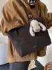 Bolso Retro de Gran Capacidad Transfronterizo para Mujer, Versátil Estilo Nuevo Primavera 2026, Bolso de Hombro Sencillo, Bolso Tote Texturizado para el Trabajo