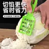 Cuchillo para Relleno de Dumplings Rallador de Col Casero Antiguo Rallador Rápido Manual de Rábano Cortador Multifuncional de Verduras