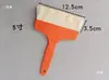 Huasheng Cepillo de Lana Cepillo de Lana Pura Mango de Plástico Cerdas Suaves Pincel para Pintura de Látex Pincel de Lana Pincel de Pintura 4 pulgadas