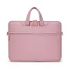 Nova bolsa para laptop com logo, unissex, pasta executiva simples e elegante, com um compartimento interno para laptops Apple, pode ser carregada na mão ou usada como bolsa de ombro