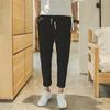 Pantalones Rábano talla grande Pantalones Capri de Lino Shorts de Verano para Hombre Bombachos Holgados de Estilo Chino para Hombre Pantalones Hallen para Hombre