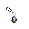 Llavero creativo de cuerda trenzada con diseño de pingüino de Amazon, llavero de cuerda de cuero con dibujos animados de Shein, llavero creativo.