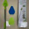 Cepillo para suelo cepillo para inodoro cepillo para cocina cerdas mango largo cepillo para baño cepillo para inodoro cepillo para bañera cepillo triangular cepillo sin ángulo muerto transfronterizo