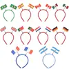 Diademas con la Bandera del Mundial de EE. UU., Canadá y México para Aficionados que Animán, Decoraciones para Fiestas Navideñas y Diademas con la Bandera Nacional