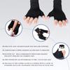 Guantes de Ciclismo Populares de Fibra de Cobre Transfronterizos de Medio Dedo de Silicona Antideslizantes para Deportes al Aire Libre y Fitness con Logo Personalizado