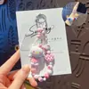 Cadena Creativa Hecha a Mano DIY Hello Kitty con Cuentas para Colgante de Celular, Llavero de Bolsa de Dibujos Animados, Accesorios de Colgante de Muñeca