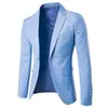 Amazon Transfronteiriço Primavera e Outono Novo Terno Formal de Negócios Masculino Moda Estilo Coreano Casual Blazer Slim Fit