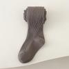 Medias Calcetín Ligeras de Primavera y Otoño para Niña, Calcetines Calcetín sin Pies para Niña, Medias de Baile, Calcetines de Color Sólido de Algodón Peinado