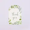 Etiqueta Simple Estilo Ins con Cuerda de Cáñamo Exquisita Decoración de Regalo Tarjeta Colgante Patrón de Flores Tienda de Flores Normcore Etiqueta de Agradecimiento