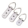 Acero Inoxidable Agujero Único Anillo Colgante Grande Oscuro Colgante Punto de Cruz Vestido de Novia Foto Placa Decorativa Fondo Espejo Accesorios de Ferretería Gancho