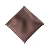 20 Anos de Experiência em Venda por Atacado de Fábrica, Lenço de Bolso Quadrado Formal Masculino de Cor Única, Lenço de Bolso para Terno Jacquard de Alta Qualidade, Inserção de Lenço de 22cm