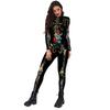 Mono de Halloween 2024 Sexy Mono Estampado Digital 3D de Manga Larga Ajustado Fabricante Venta al por Mayor para Mujeres