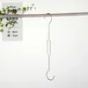 Expositor de anillo colgante para tienda de ropa, clip acrílico simple para pantalones, anillo de exhibición para tienda de ropa, gancho S, anillo para perchero de bolsas