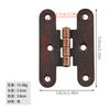 Bisagra invisible Jingmao B-271 para gabinete, tipo H, de hierro plano, 55 x 36 mm