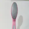 Lima de pie de acero inoxidable de doble cabeza de fábrica para frotar y eliminar piel muerta, callos, piel queratinosa, herramientas para pedicura, cuidado de la piel, dos yuanes al por mayor