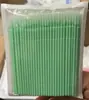 Palo de limpieza con cabeza larga para injerto de pestañas hisopo de algodón pequeño nano hisopo de algodón para eliminación de pestañas palo de limpieza con cabeza larga para pestañas hisopo de algodón negro con cabeza larga para pestañas