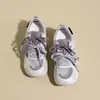 Zapatillas de Entrenamiento Transpirables de Malla Estilo Nuevo Primavera y Verano 2026 para Mujer Zapatos de Mujer con Suela Gruesa Versátiles con Cordones Deportivos Casuales para Mujer