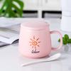 Copo Aquecedor de Temperatura Constante de 55 Graus Copo Quente Cerâmico Aquecedor de Copo Caneca Copo de Café Presente Criativo Copo Pode Fazer Logotipo
