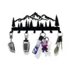 Bestseller transfronterizo HOME estante de almacenamiento de cartas gancho de cocina estante de almacenamiento de llaves del hogar metal de hierro