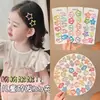Pinza para el Cabello de Estrella con Puntos de Colores Dopamina, Pinza Lateral, Pinza Bb, Pinza Pequeña Linda para Niños y Bebés
