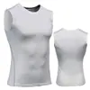 Ropa Deportiva y de Fitness Ropa de Secado Rápido Tops de Fitness Entrenamiento para Correr Chaleco de Compresión Elástico Mallas Transpirables para Hombre Sin Mangas