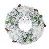 Decoraciones de Guirnalda Flocada 30/40/50/60/80cm Ventas Directas de Fábrica de Origen Guirnalda Navideña de Nieve Cayendo Cedro