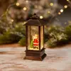 Decoraciones Navideñas, Escena Interior del Anciano, Cabina Telefónica, Lámpara de Aceite Pequeña, Pequeños Regalos de Navidad, Adornos Brillantes, Regalos