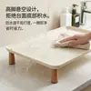 Estante Elevado de Almacenamiento Estilo Crema Transfronterizo para Escritorio Cafetera Esquina Té Bolsitas Bocadillos Bandeja de Almacenamiento Venta al por Mayor en Stock