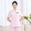 Traje de trabajo médico y estético de manga corta de verano para técnico de belleza, ropa de trabajo médica para centro de confinamiento, cuñada de confinamiento, ropa antiestática de secado rápido