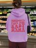 Talla Europea Transfronteriza Talla Europea Otoño e Invierno Ropa Europea y Americana Sudadera con Capucha de Manga Larga con Estampado de Letras