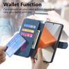 Funda para teléfono Note14Pro con tapa magnética, 2 en 1, creativa y novedosa, con diseño de arroz rojo y protector de tarjetas.