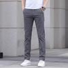 2026 Nuevos Pantalones Casuales de Gama Alta para Hombre, Pantalones Rectos Ajustados para Hombre, Pantalones de Vestir de Negocios para Primavera y Otoño, Pantalones Largos para Hombre