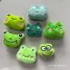 Broche de Animal de Peluche de Dibujos Animados Pasador para Niñas, Pinza Lateral de Rana Linda para Flequillo, Lazo Pequeño para el Cabello para Mujeres