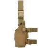 Pantalones de camuflaje militar Lupu cs con cintura oculta, bolsa para pierna de pistola colgante, bolsa para pierna de pistola táctica de extracción rápida tornado para deportes al aire libre