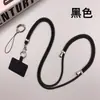 Cordón para teléfono Correa para el cuello Cruzado Ajustable Retráctil Personalizado Creativo Moda Cadena Lanyard Porta Tarjetas/Llaves
