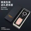 Llavero Encendedor Patrón Genial Encendido por Filamento de Tungsteno Silencioso Luz Colorida Genial Encendedor Recargable