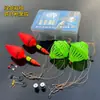 Set de Pesca de Carpas con Anzuelos, Monstruo de Agua, Bomba de Agua, Anzuelos para Carpa, Carpa Plateada, Carpa Cabezona, Paquete Doble Ise Ni, Set de Flotadores Monstruo de Agua, Anzuelos de Pesca