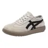 Zapatillas Deportivas Planas Casuales para Mujer Estilo Retro Alemán de Primavera, Zapatos para Correr de Estudiante, con Cordones, Ligeros, Cómodos, Zapatos Deportivos